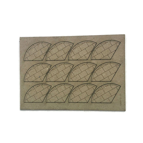 LX255-120 Grey Concrete Slabbed 120 Degree Pavement Corners (Pack of 12) - TT:120