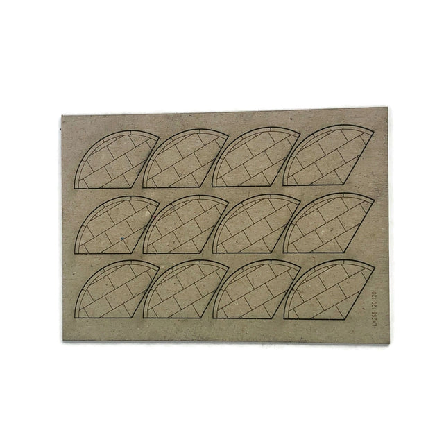 LX255-120 Grey Concrete Slabbed 120 Degree Pavement Corners (Pack of 12) - TT:120