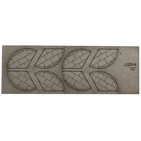 LX255-N Laser Cut Card 120 Degree Pavement Corners (Pack of 8) - N/2mm/1:148