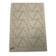 LX256-OO Laser Cut Card 60 Degree Pavement Corners (Pack of 20) - OO/4mm/1:76