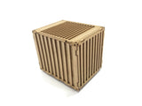 LX259-OO 10ft Shipping Container Toilet Block/Welfare Unit - OO/4mm/1:76