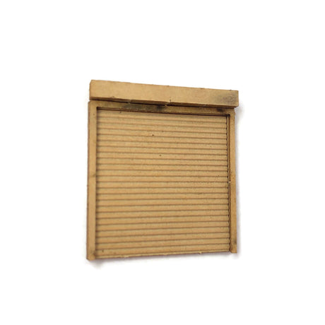 LX276-OO Roller Shutter Doors Set 1 (26.4mm x 26.4mm) (Pack of 4) - OO/4mm/1:76
