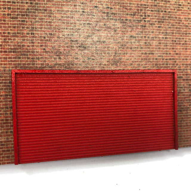 LX278-OO Roller Shutter Doors Set 3 (33.2mm x 64.4mm) (Pack of 2) - OO/4mm/1:76