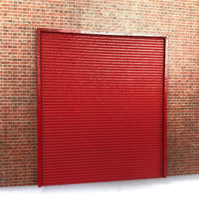 LX279-OO Roller Shutter Doors Set 4 (48.4mm x 55.2mm) (Pack of 2) - OO/4mm/1:76