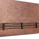 LX281-OO Lineside Cable Hangers For Platforms, Tunnels etc (Pack of 20) - OO/4mm/1:76