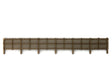 LX293-OO Midland Railway / LMS Fencing (87cm) - OO/4mm/1:76