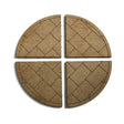 LX301-OO Laser Cut MDF 90 Degree Pavement Corners (Pack of 4) - OO/4mm/1:76