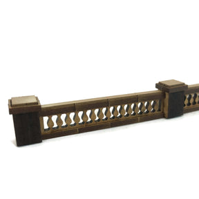 LX307-OO Decorative Balustrade (Pack of 8) - OO/4mm/1:76