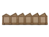 LX315-OO Ultra- Low Relief North Light Engine Shed / Wagon Works Side Wall (Pack Of 2) - OO/4mm/1:76