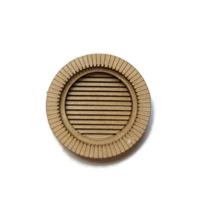 LX322-OO Circular Wall Vents (Pack of 10) - OO/4mm/1:76