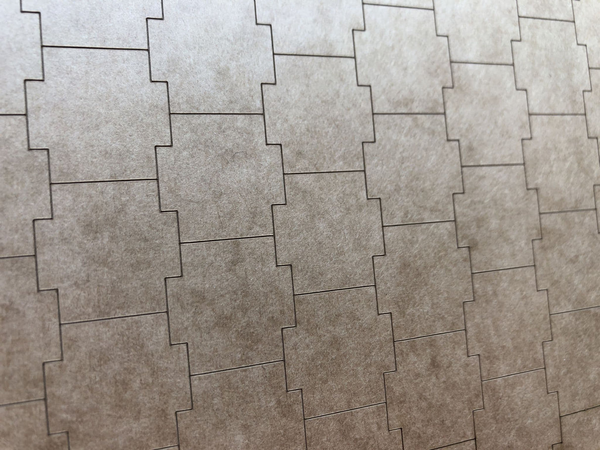 LX335-OO Laser Engraved Reinforced Concrete Retaining Wall Sheets (Pack of 2) - OO/4mm/1:76