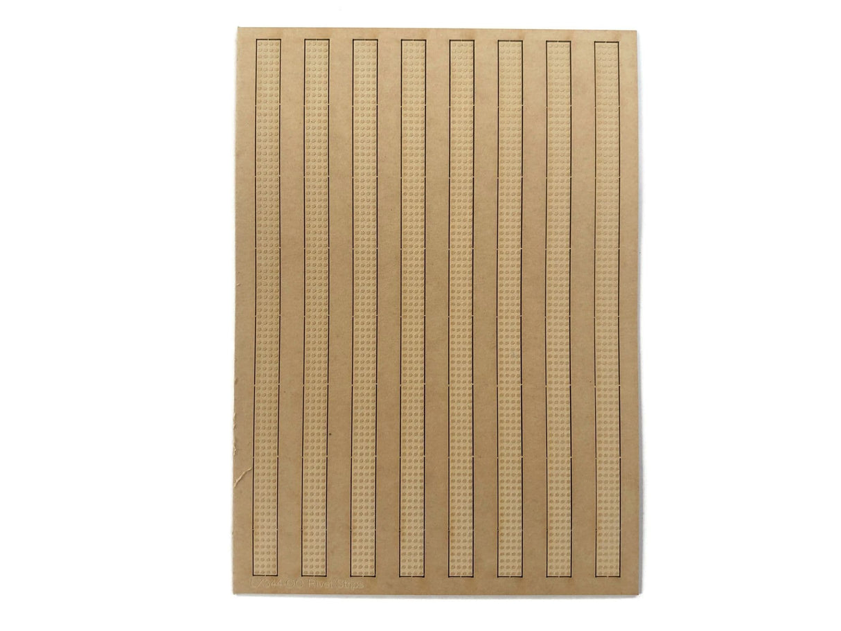 LX344-OO Rivet Strips (6mm wide) - OO/4mm/1:76