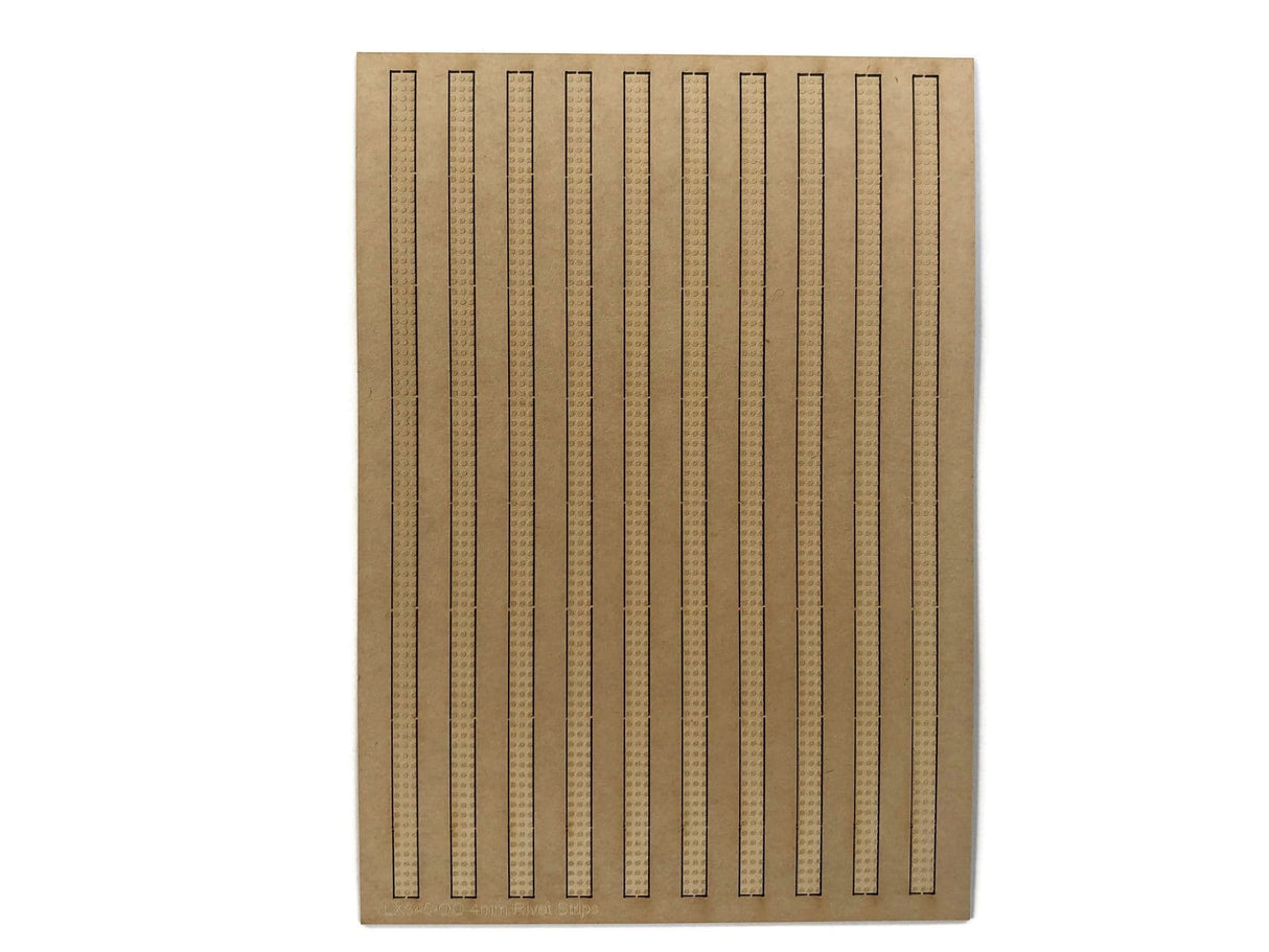 LX345-OO Rivet Strips (4mm wide) - OO/4mm/1:76