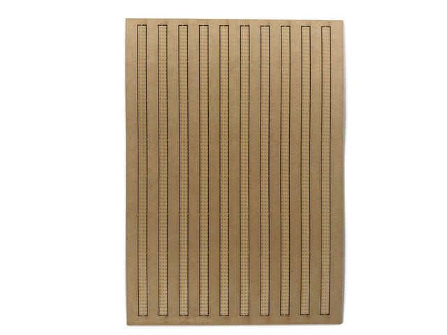 LX345-OO Rivet Strips (4mm wide) - OO/4mm/1:76