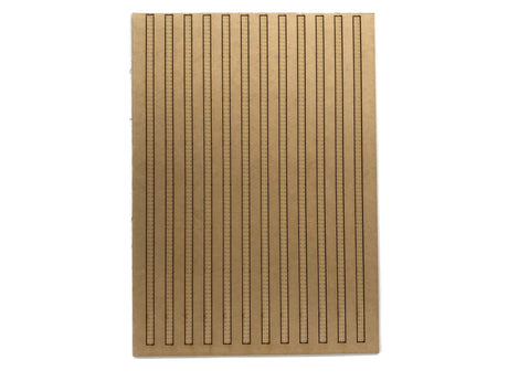 LX346-OO Rivet Strips (3mm wide) - OO/4mm/1:76
