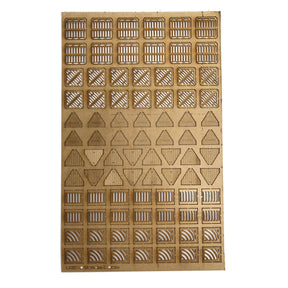 LX350-O Manholes & Drains (Pack of 84) - O/7mm/1:43