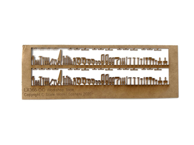 LX366-OO 124 Engineers/Mechanics Tools - OO/4mm/1:76