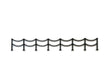 LX370-OO Chain Safety Railings (Pack of 4) - OO/4mm/1:76