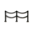 LX371-OO Chain Safety Railings For Depots Etc (Pack of 12) - OO/4mm/1:76