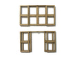 LX374-OO Automatic Double Doors - Set 1 (Pack of 2) - OO/4mm/1:76
