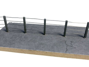 LX378-OO Laser Cut 4ft Concrete Fence Posts - OO/4mm/1:76