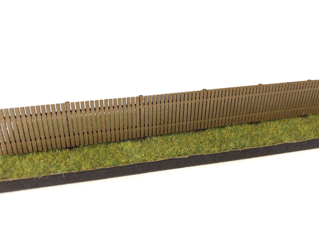 LX391-OO Laser Cut 4ft Close Board Wooden Fencing OO/4mm/1:76