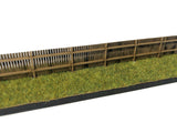 LX391-OO Laser Cut 4ft Close Board Wooden Fencing OO/4mm/1:76
