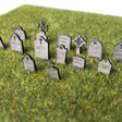 LX394-120 Laser Cut Gravestones (Pack of 58) - TT:120