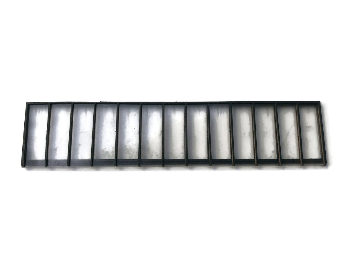 LX395-OO Engine Shed / Factory Roof-light & Weathered Glazing (115mm x 23mm) - OO/4mm/1:76