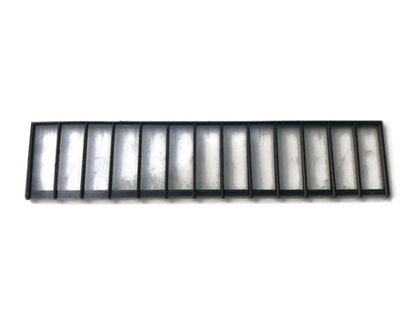 LX395-OO Engine Shed / Factory Roof-light & Weathered Glazing (115mm x 23mm) - OO/4mm/1:76