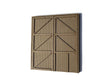 LX397-OO Large Wooden Industrial Door (48.4mm x 55.2mm) - OO/4mm/1:76- OO/4mm/1:76