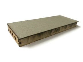 LX398-OO Single-Sided Straight Platform (168mm x 66mm) (Pack of 2) - OO/4mm/1:76