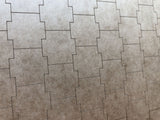 LX408-OO Laser Engraved Reinforced Concrete Retaining Wall Sheets - 180mm (Pack of 2) - OO/4mm/1:76