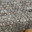 LX410-N Pre-Weathered Laser Cut Roof Slates Texture Paper (A5 Sheet) - N/2mm/1:148