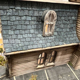 LX410-OO Pre-Weathered Laser Cut Roof Slates (A4 Sheet) - OO/4mm/1:76