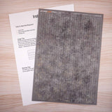 LX410-OO Pre-Weathered Laser Cut Roof Slates (A4 Sheet) - OO/4mm/1:76