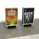LX411-OO Freestanding Small Modern Advertising Billboards / Hoardings - OO/4mm/1:76