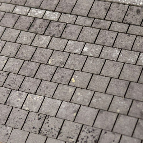 LX415-OO Lightly Weathered Laser Cut Roof Slates (A4 Sheet) - OO/4mm/1:76