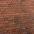 LX418-O Pre-Weathered Laser Cut Terracotta Roof Tiles Texture Paper (A4 Sheet) - O/7mm/1:43