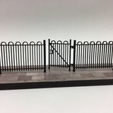 LX420-OO Laser Cut 4ft School/Park Hairpin Railings OO/4mm/1:76