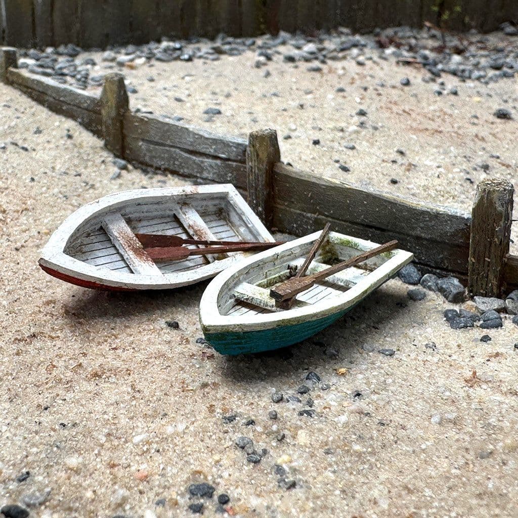 LX435-56 Rowing Boats (Pack of 2) - 28mm / 1:56