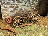LX437-OO Cart Wheels and Leaf Springs - OO/4mm/1:76