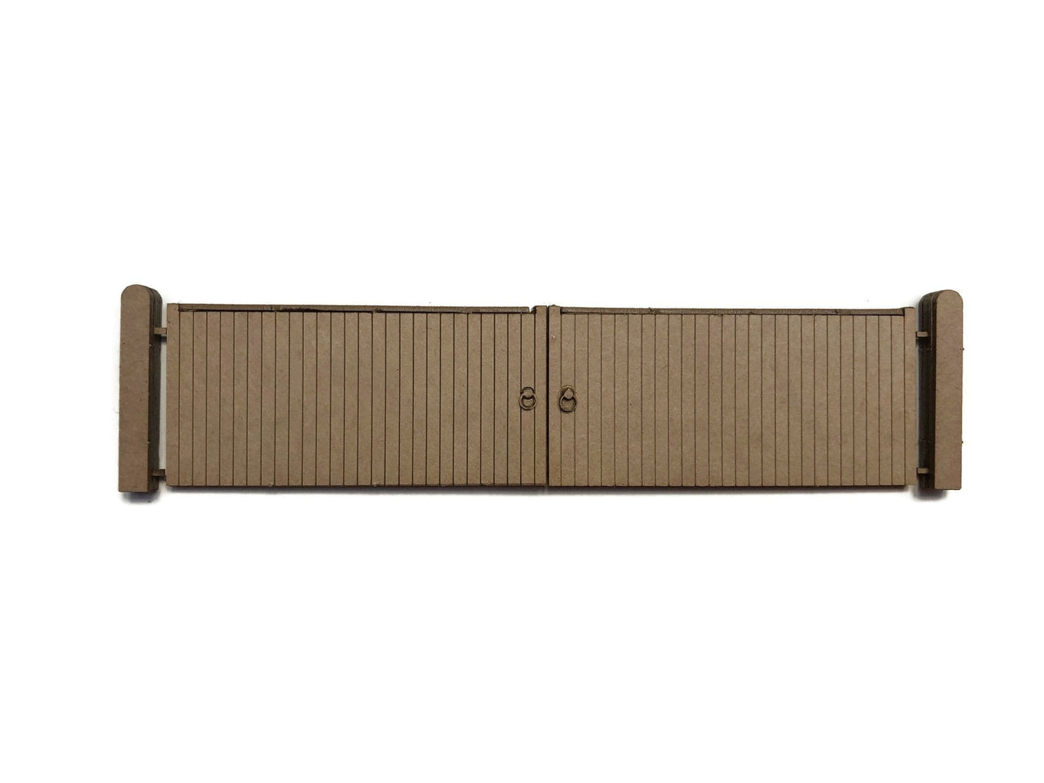 LX442-N Large Wooden Factory Gates - Type 1 - N/2mm/1:148