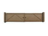 LX442-N Large Wooden Factory Gates - Type 1 - N/2mm/1:148