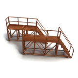 LX446-O Portable Locomotive Access Platforms (Pack of 2) - O/7mm/1:43