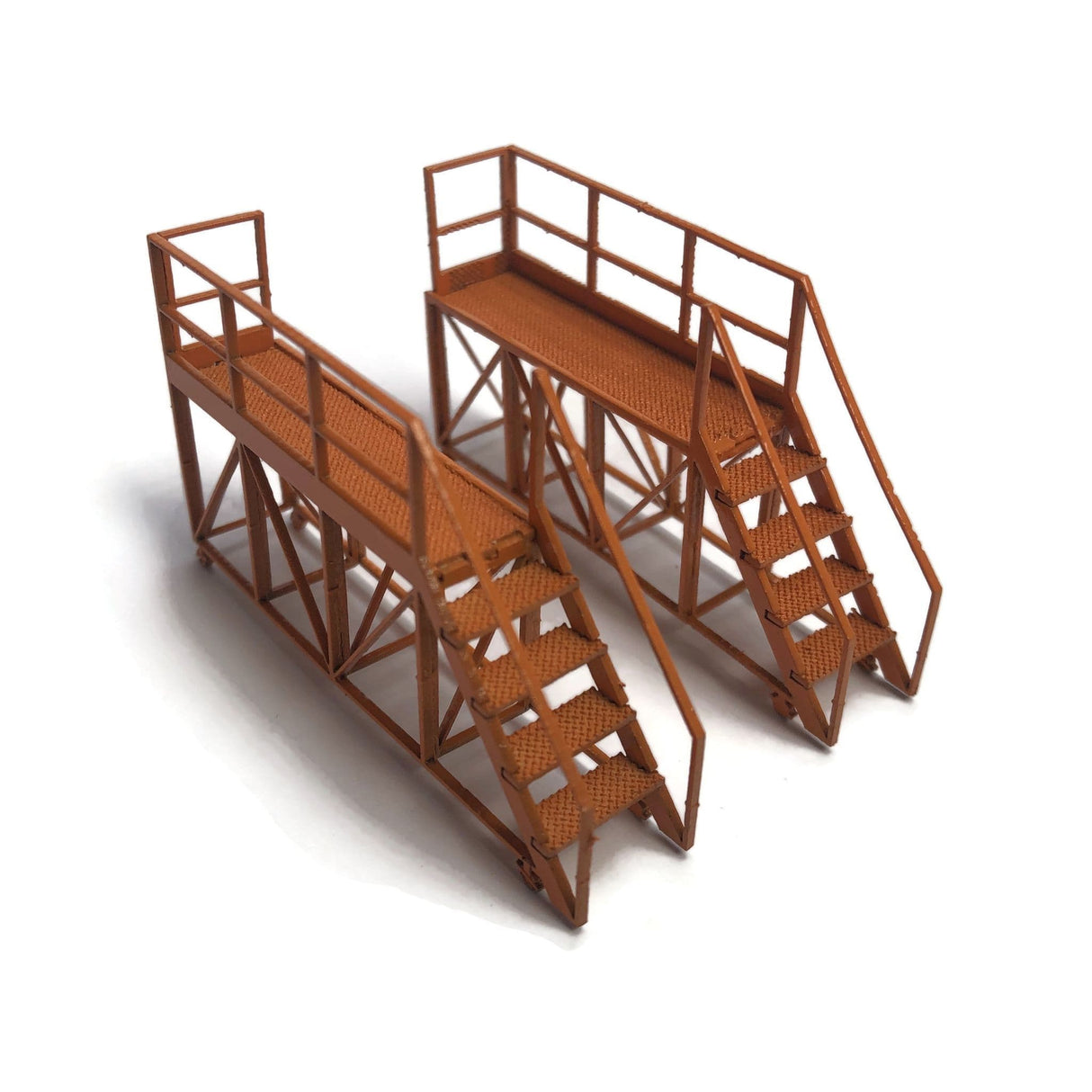 LX446-O Portable Locomotive Access Platforms (Pack of 2) - O/7mm/1:43