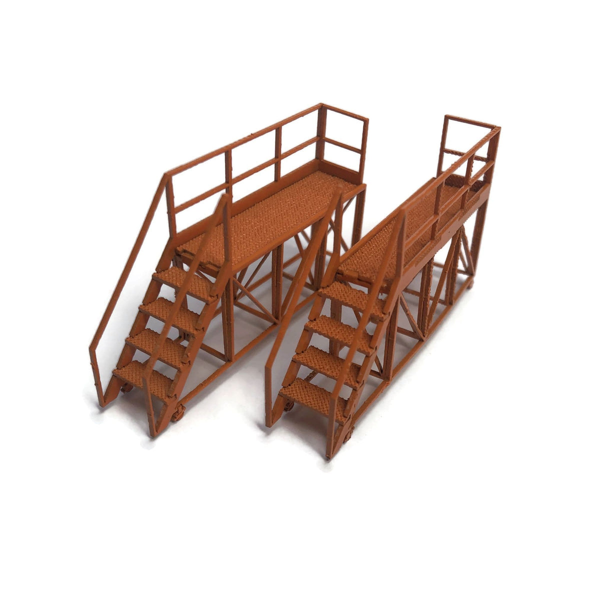 LX446-OO Portable Locomotive Access Platforms (Pack of 2) - OO/4mm/1:76