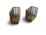 LX447-OO British Rail BRUTE Trolleys (Pack of 4) - OO/4mm/1:76