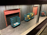 LX447-OO British Rail BRUTE Trolleys (Pack of 4) - OO/4mm/1:76
