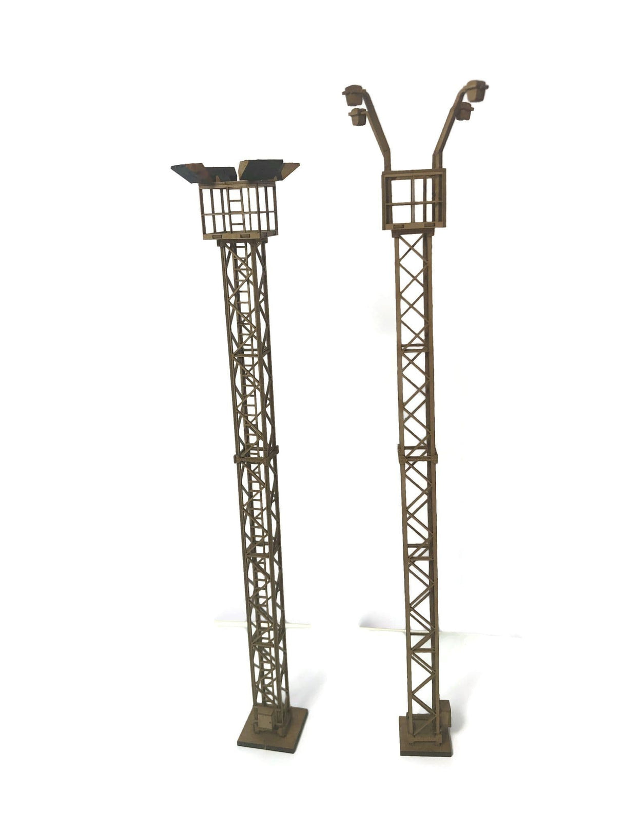 LX450-N 50ft Lattice Yard Lamp / Depot Lighting Tower (Pack of 1) - N/2mm/1:148